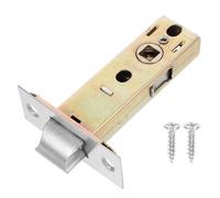 TEHAUX Tubular Mortice Latch 60mm with Screw Door Lock Hardware for Interior Doors Tubular Lever Latch