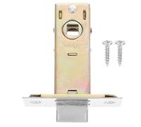 TEHAUX Tubular Mortice Latch Invisible Door Latch with Mechanical Deadbolt and Function Stainless Steel for Sliding and Passage Doors 50Mm