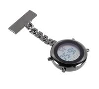 TEHAUX Unisex Clip-on Digital Nurse Watch Featuring Date and Week Hanging Fob Watch Lapel Pin Design for Healthcare Staff Suitable Gift for Nurses and Doctors