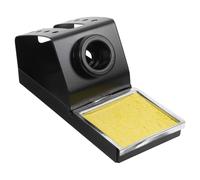 TEHAUX Universal Metal Soldering Iron Stand Soldering Holder with Sponge Quick Heat Dissipation Eight Top Holes Sturdy Iron Construction for Outdoor Creation