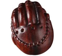 TEHAUX Vintage Handcrafted Wood Keychain Accessory Made from Coffee- Wood, Lightweight and Easy to Decorate, for Party Supplies and Art Creation