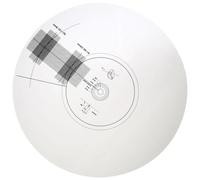 TEHAUX Vinyl Record Pickup Calibration Plate Adjustable Protractor Mat for High Precision Test and Nonslip Acrylic Design, for Vinyl Record Heads and Needle Alignment, Housewarming