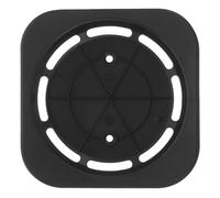 TEHAUX Wall Mounted Tv-box Shelf Holder Compatible with Apple Tv Stable Wall Rack for Set-top Box Storage Space-saving Media Device Organizer Black Design for Home Entertainment