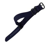 TEHAUX Watch Strap Canvas Strap for Smart Watch Simple Design Nylon Strong Durability Comfortable Wearing Ergonomic Shape for Husband Everyday Use 22mm