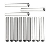 TEHAUX Water Electrolyser Replacement Rods 12Pcs Metal Electrodes 7 x 0.8 cm for Science Experiments with 6 Iron and 6 Aluminum Rods
