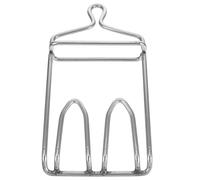 TEHAUX Wear-Resistant Stainless Steel Chicken Hanging Hook for Slaughter High Hardness Poultry Slaughter Accessory Smooth Surface Meat Hook for Butcher Shops and Restaurant Kitchens