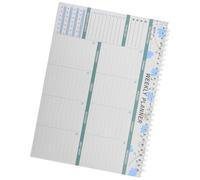 TEHAUX Weekly to Do List Notepad Tearable Work Planner Paper Notebook with Creative Design Multifunctional Features for Home and School Use