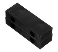 TEHAUX Window Lock Limiters 2Pcs Plastic Safety Blocks Quick Installation Sliding Window Restrictors for Safety