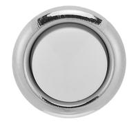 TEHAUX Wired Round Doorbell Push Button with Metal and Plastic Construction, Heavy Duty Vintage Style Door Bell Ringer Button for Entry and Garage Use, Wall Mounted Wired Connectivity