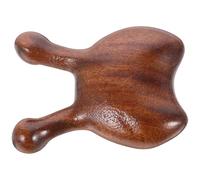 TEHAUX Wood Nose Massager Face Acupoint Massager Safe to Touch Relax Fatigue Brown Massage Comb for Home Personal Use Professional Therapist