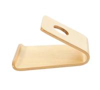 TEHAUX Wooden Phone Holder Stand Durable Phone Bracket for Smartphones Tablets Natural Design for Home Office Dorm Random Color Random Color