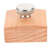 TEHAUX Wooden Sandpaper Holder Block for Hand Sanding with High Performance Multipurpose Use Small for Leather Craft Woodworking and Auto Body Finishing Durable Sanding Tool for Smooth