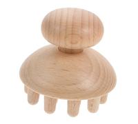 TEHAUX Wooden Scalp Massage Comb Acupressure Claws, Small Anti-Static Head and Body Massager Comb for Hair Loss Prevention, Home Use Wellness Tool