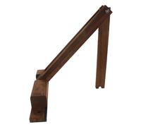 TEHAUX Wooden Wall Mount Bracket for Hanging Lights with Adjustable Angle, Foldable and Space Saving Design, Vintage Midcentury Style, 29x24x24cm, for Creating A Cozy Environment