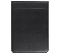 TEHAUX Zippered 7 Ring Executive Office Supply Wallet with Faux Leather Cover, Large Capacity Business Check Binder Featuring Multilayer Compartments for Personal Finance and Office Use