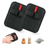TEHAYSH Pet Hair Removal Glove - Reusable Electrostatic Dog/Cat Hair Remover Mitt & Pet Grooming Gloves for Couch, Carpet, Furniture - Upgraded Electrostatic Dog Tool (2 PCS)