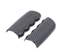 TEHDFG Compatible With Corvette C6 2005-2013 ABS Carbon Fiber/Black Car Handbrake Lever Decoration Cover Car Accessories(Carbon Fiber)