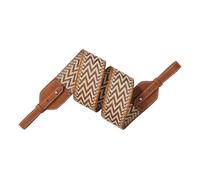 TEHDFG Compatible With Hermes Herbag Evelyn Picotin Lindy Bag, Braided Wide Shoulder Strap, Single Shoulder Crossbody Strap(Brown silver,L 60CM W 5CM)