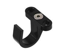 TEHDFG Motorclcye Rear Line Hose Clamp Holder Cable Mount Compatible With YAMAHA YZ85 125 125X 250 250F 250X 450F 250FX 450FX WR250F WR450F(1 Black)