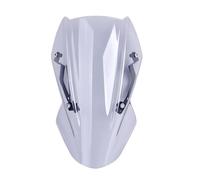 TEHDFG Motorcycle Windshield Windscreen w/Mounting Bracket 2017 2018 2019 Compatible With Kawasaki Z650 2017-2019(Light Smoke)