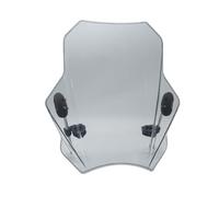 TEHDFG Universal Motorcycle Windscreen Windshield Covers Screen Smoke Lens Motorbikes Deflector Compatible With CB125R CB250R CB300R2018-2022(Smoke grey)