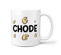 TeHe Gifts Chode Gift Mug - Small Penis Funny Office Secret Santa Mug for Him
