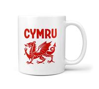 TeHe Gifts Cymru Welsh Flag Dragon Proud Wales 10oz Gift Mug