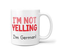 TeHe Gifts - Funny Gift for German - I'm Not Yelling I'm German Present 10oz Gift Mug