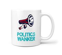TeHe Gifts Funny Gift for Politics Wanker Present Gifts Mug for Him Her