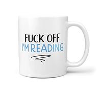 TeHe Gifts Funny Gift for Reader - Fuck Off I'm Reading Gift Secret Santa Birthday Christmas Mug