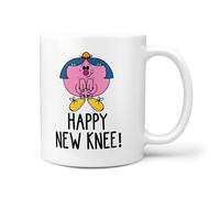 TeHe Gifts New Knee Recovery Mug for Her - Funny 11oz Ceramic Gift for Women After Surgery, Hospital & Get Well Present
