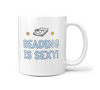TeHe Gifts Reading is Sexy Present for Reader Book Lover Funny 10oz Gift Mug