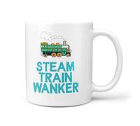 TeHe Gifts - Steam Train Wanker 10oz Gift Mug
