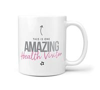 TeHe Gifts This is One Amazing Health Visitor Gift 10oz Mug