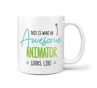 TeHe Gifts This is What an Awesome Animator Looks Like Gift Birthday 10oz Ceramic Mug
