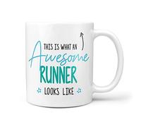TeHe Gifts This is What an Awesome Runner Looks Like Gift Idea Birthday 10oz Ceramic Mug