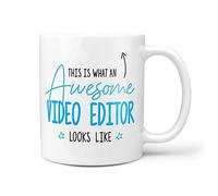 TeHe Gifts This is What an Awesome Video Editor Looks Like Gift Idea Birthday 10oz Ceramic Mug
