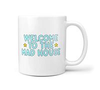 TeHe Gifts Welcome to The Mad House 10oz Gift Mug