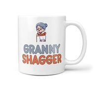 TeHeGifts Granny Shagger Gift Mug Funny Gifts for Those That Like Older Ladies