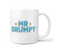 TeHeGifts Mr Grumpy Gifts for Dad Daddy Grandad Husband 10oz Gift Mug