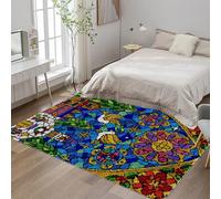 Tehocwiz 38x52 cm Latch Hook Kit Latch Hook Rug DIY Rug Making Kits Tapestry Kits For Adults Crochet Kit For Beginners Kits For Adults Embroidery Kit DIY Latch Hook Rug Kit Beginners Crafts Carpet