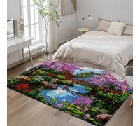 Tehocwiz 40x70 cm Large Latch Hook Kits for Adults Rug Making Kit for Adults Beginners Latch Hook Rug Kits Printed Canvas Crocheting Crafts Embroidery for Adults Tapestry Kits Rug for Beginners