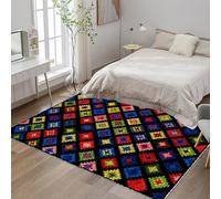 Tehocwiz 69 x102 cm Large Latch Hook Kits for Adults Rug Making Kit for Adults Beginners Latch Hook Rug Kits Printed Canvas Crocheting Crafts Embroidery for Adults Tapestry Kits Rug for Beginners