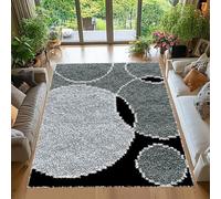 Tehocwiz Large Latch Hook Kits for Adults Latch Hook Rug Kits Rug Making Kit for Adults Beginners Printed Color Canvas Crocheting Crafts Embroidery for Adults 40x70 cm