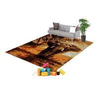 Tehocwiz Large Latch Hook Kits for Adults, Rug Making Kit For Adults Beginners, Carpet Embroidery Needlework Crocheting, Latch Hook Cushion Kits, Tapestry Kits for Home Decoration 40x70 cm