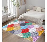 Tehocwiz Large Latch Hook Kits For Adults Rug Making Kit For Adults Beginners Latch Hook Rug Kits 69 x102 cm Embroidery Carpet, Pre-Printed Pattern Rug Making Kit, Tapestry Kits Rug for Beginners