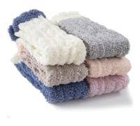 TEHOOK Thicker Warm Fuzzy Socks-Gifts for Women-Fluffy Cozy Socks-Stocking Stuffer-Women Socks Size 6-11, Multi-color, One size