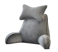 TEHWDAIYOU Reading Pillow With Armrests And Removable Headrest,Cuddle Cushion Gaming Pillow,Lumbar Support Cushion,Soft Cosy,for Watching TV Home Office