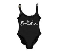 TEidea Bride Swimsuit Bride Swimsuit: Bathing Suit for Women, Perfect for Bachelor Party, Swim Beachwear-Bride-A-XXL