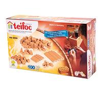 Teifoc 4090 - assorted 100 brick set - Build with real Bricks, Mediano